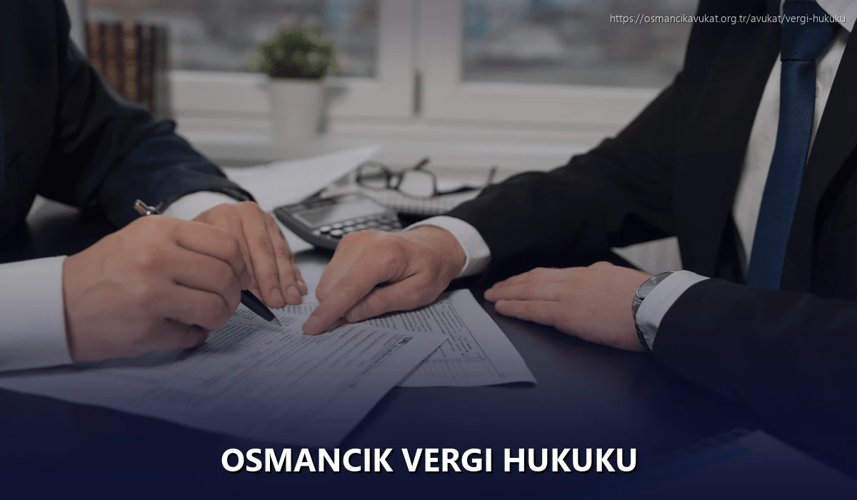 Osmancik Vergi Hukuku